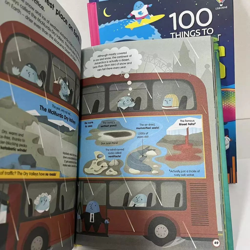 Usborne 100 Things To Know About (Hardcover)