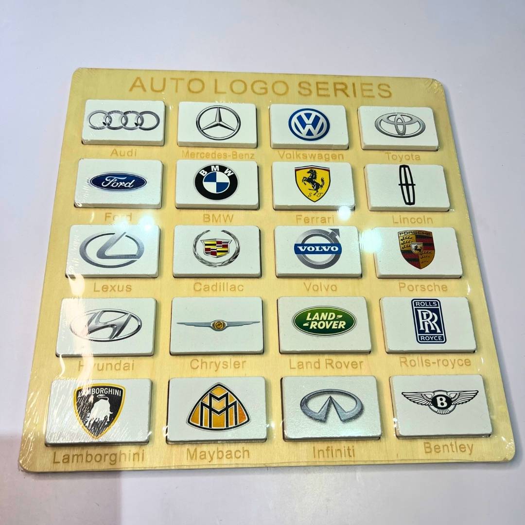 Auto Car Logo Series Puzzle