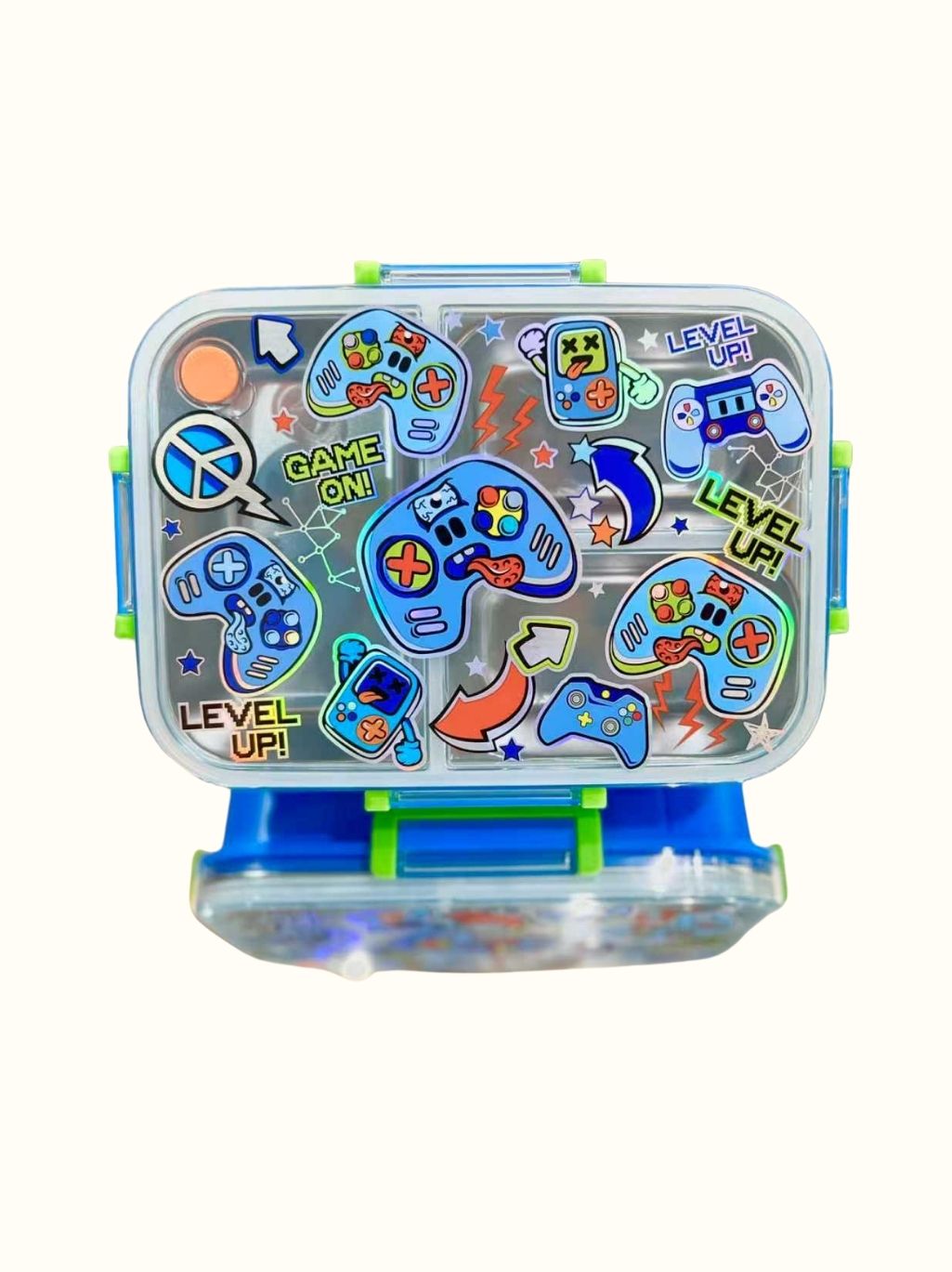 Themed Stainless Steel Lunch Box With Leak-Proof Compartments – 750Ml