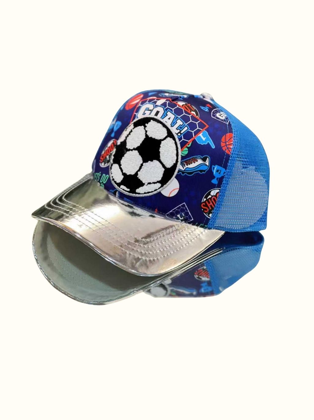 3D Character Cap – Kids Cartoon Mesh Hat