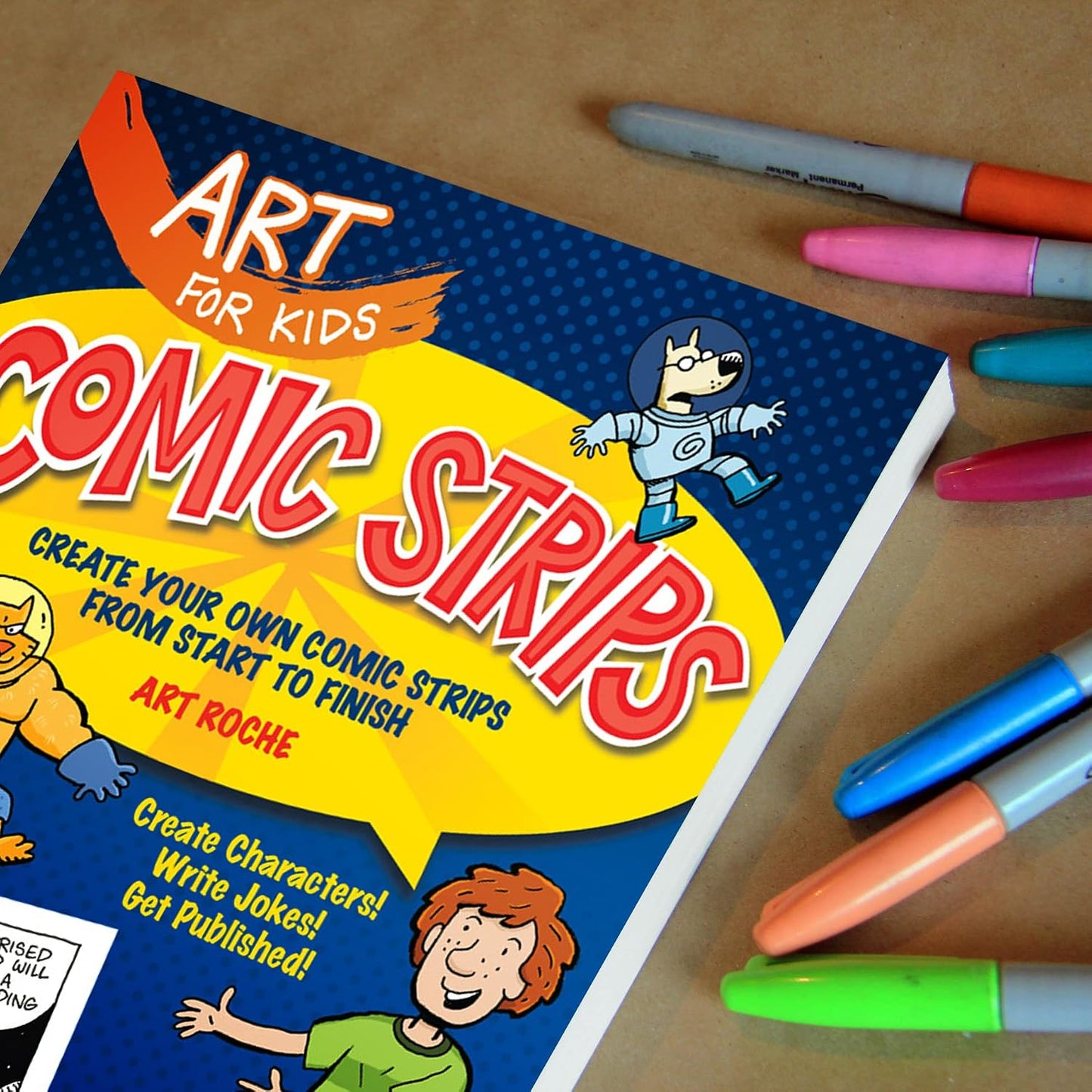 Art for Kids: Comic Strips-HARDCOVER