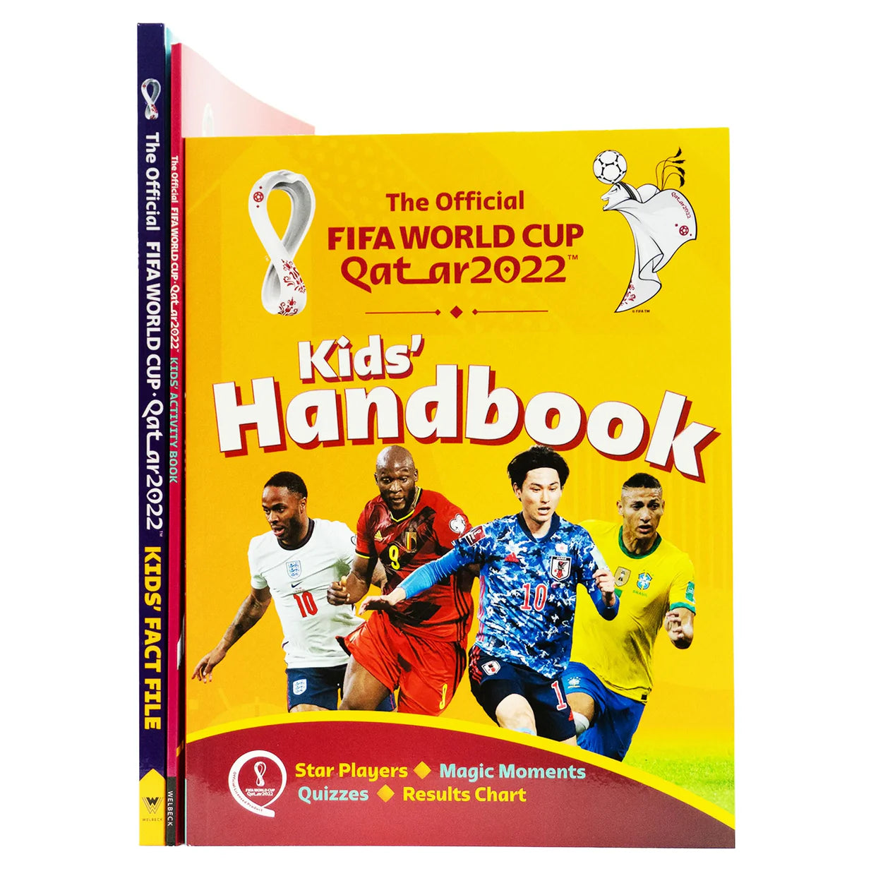 Fifa World Cup 2022 Kids' Book Set – Handbook, Activity & Fact File-Hardcover
