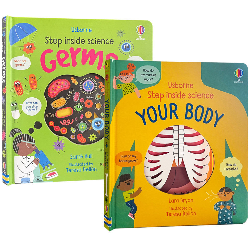 Usborne Step inside Science Germs-BOARDBOOK