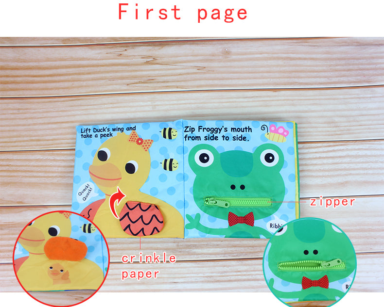 Baby’s First Cloth Activity Book