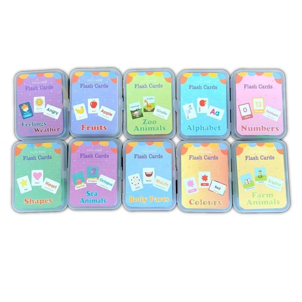 Montessori Flash Cards – Complete 10-in-1 Learning Set