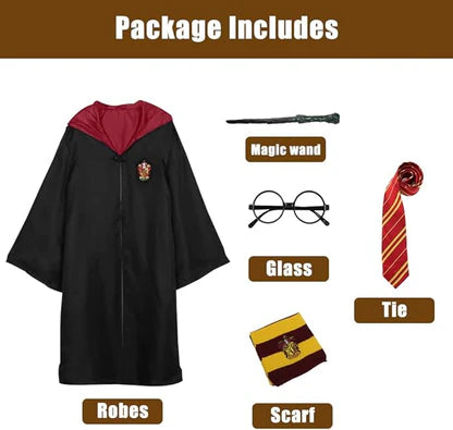 Harry Potter Wizard Costume for Children | Magical Dress-Up Costume Set