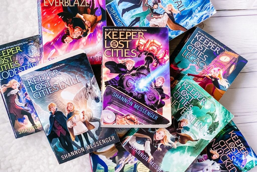 Keeper of the Lost Cities Series by Shannon Messenger – Fantasy Adventure Books (Ages 9–14)