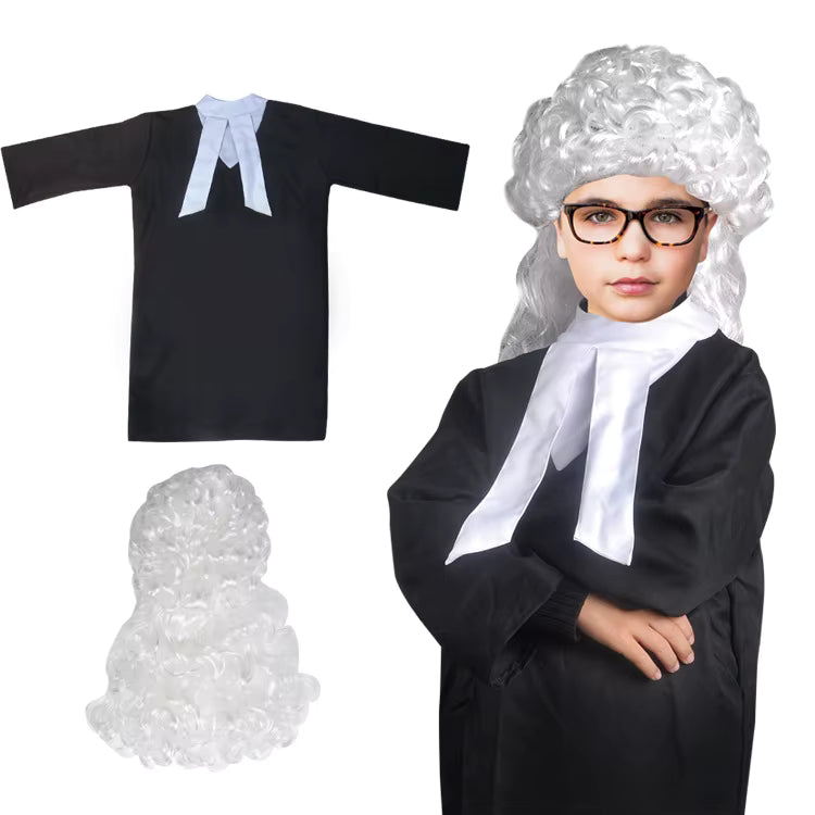 Lawyer Costume for Children | Judge & Barrister Dress-Up Costume