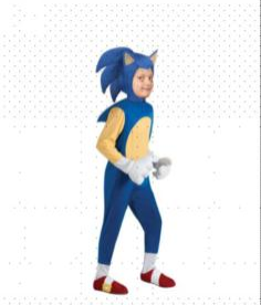 Sonic the Hedgehog Costume for Children | Character Dress-Up Costume