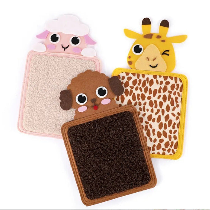 Animal Sensory Mini Mat – Tactile Touch & Feel Pad