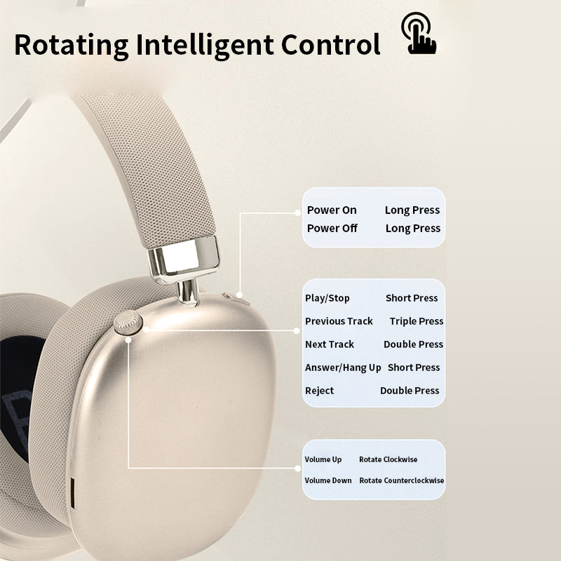 Wireless Bluetooth Over-Ear Headphones – Kids & Teens