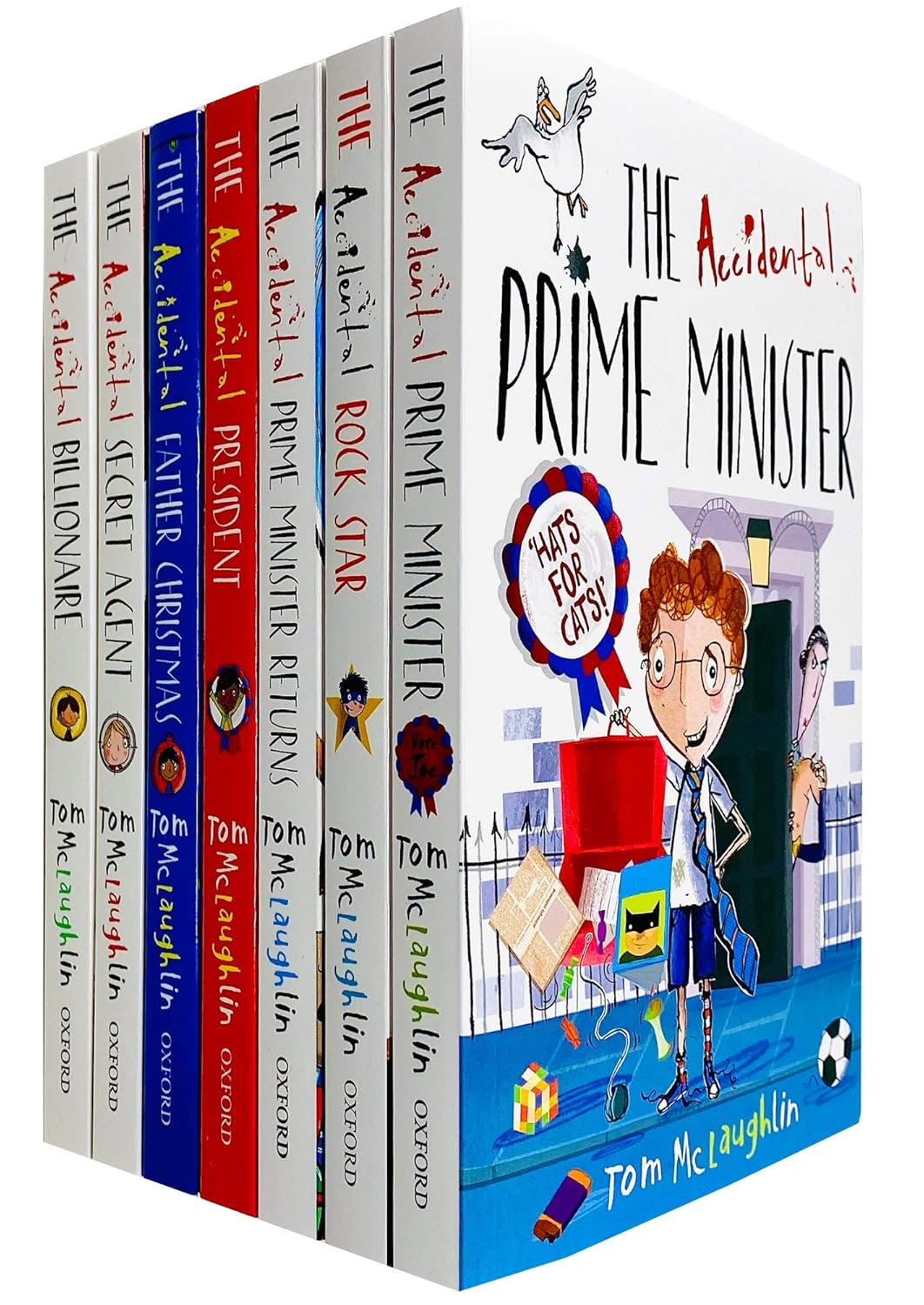 The Accidental Series 6 Books Collection Set by Tom McLaughlin