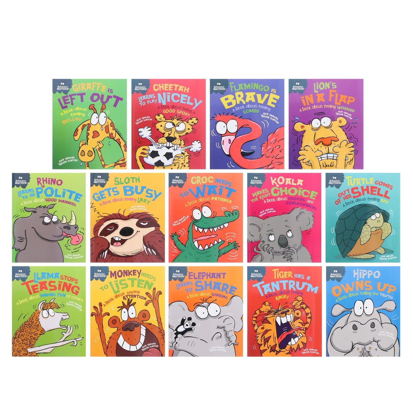 Behaviour Matters 14 Books Collection Set By Sue Graves