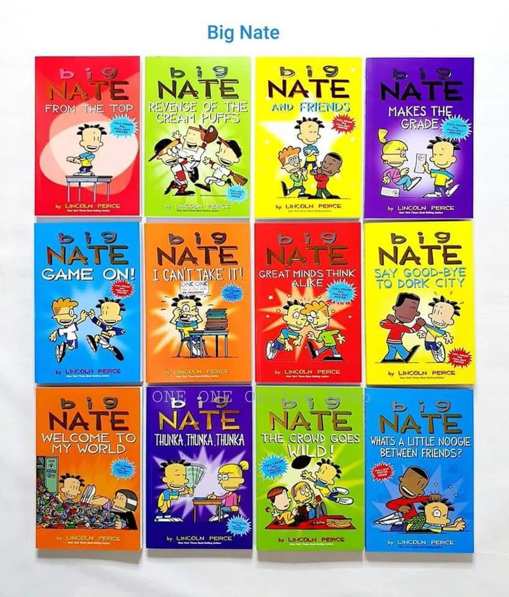 Big Nate-illustrated in FULL COLOR