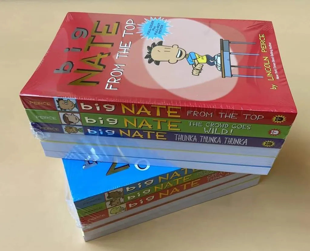 Big Nate-illustrated in FULL COLOR