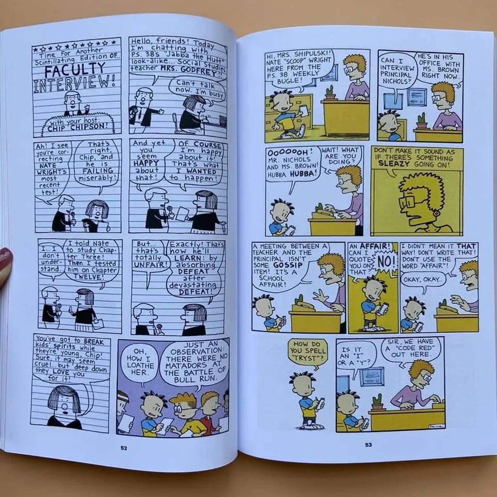 Big Nate-illustrated in FULL COLOR