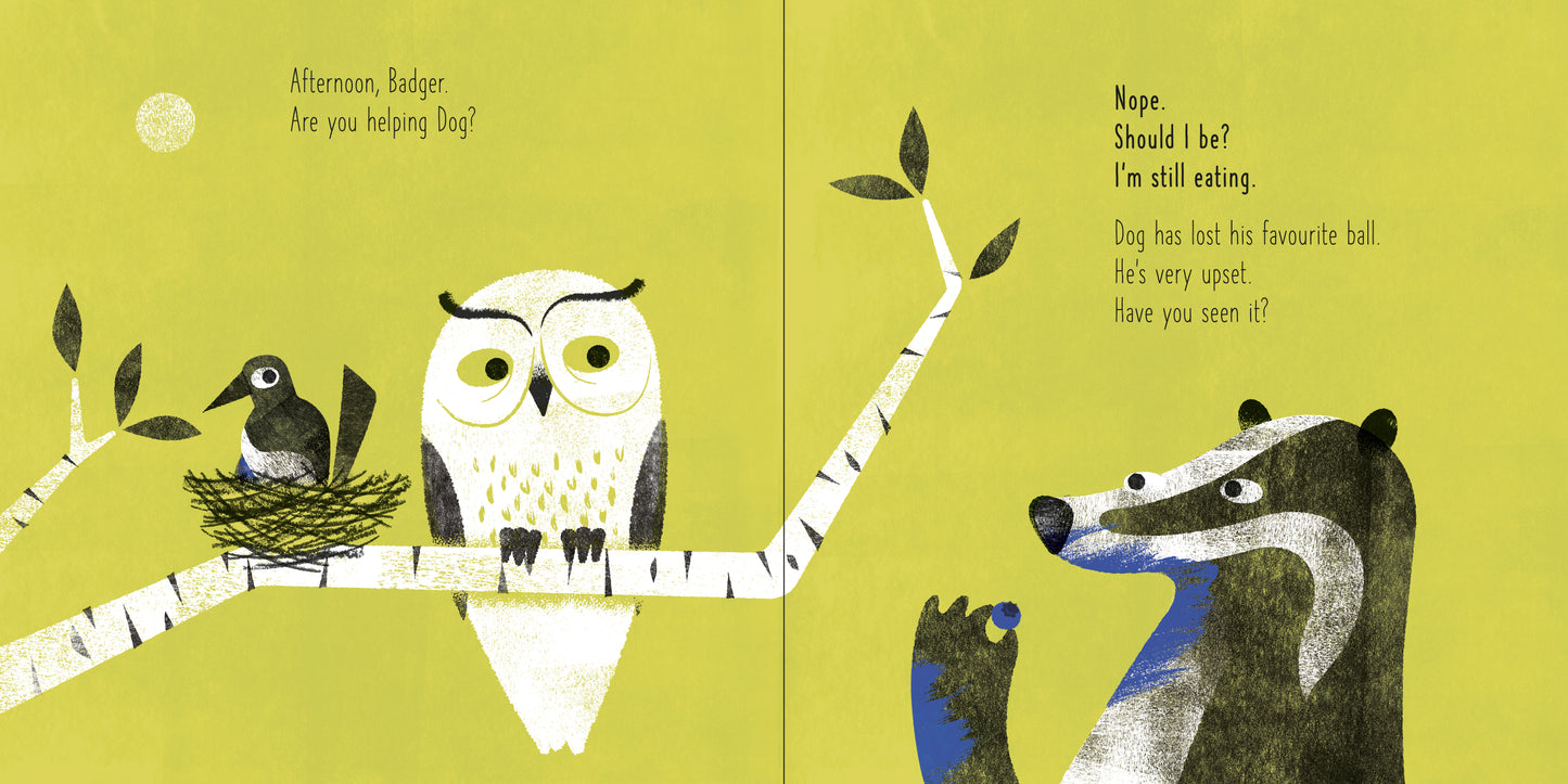 blue badger and the big big breakfast (Paperback)