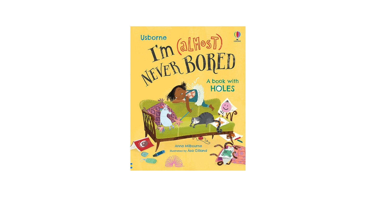 Usborne Interactive Feelings Books with Holes | Heartwarming Children's Story Books | Emotional Development & Confidence | Ages 3-7, Hardcover