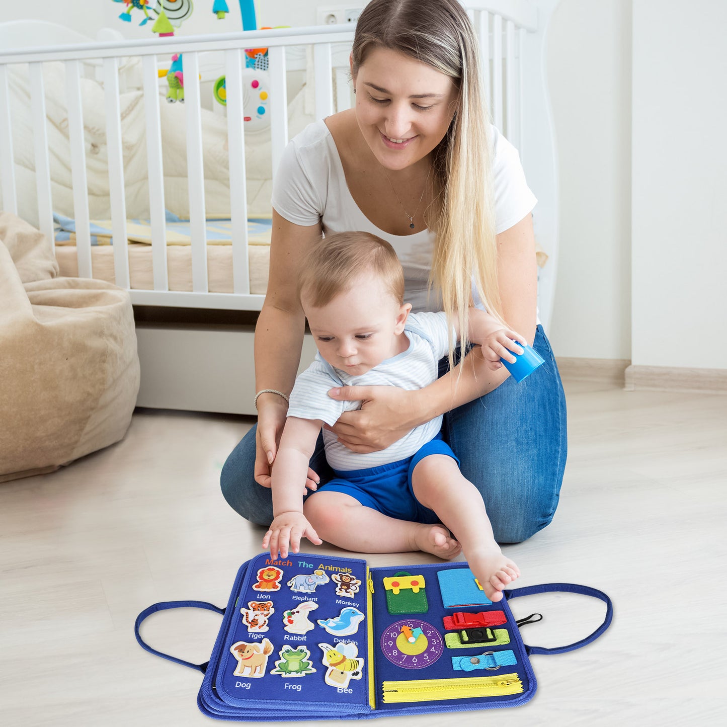 Montessori Busy Books – Detachable Pages