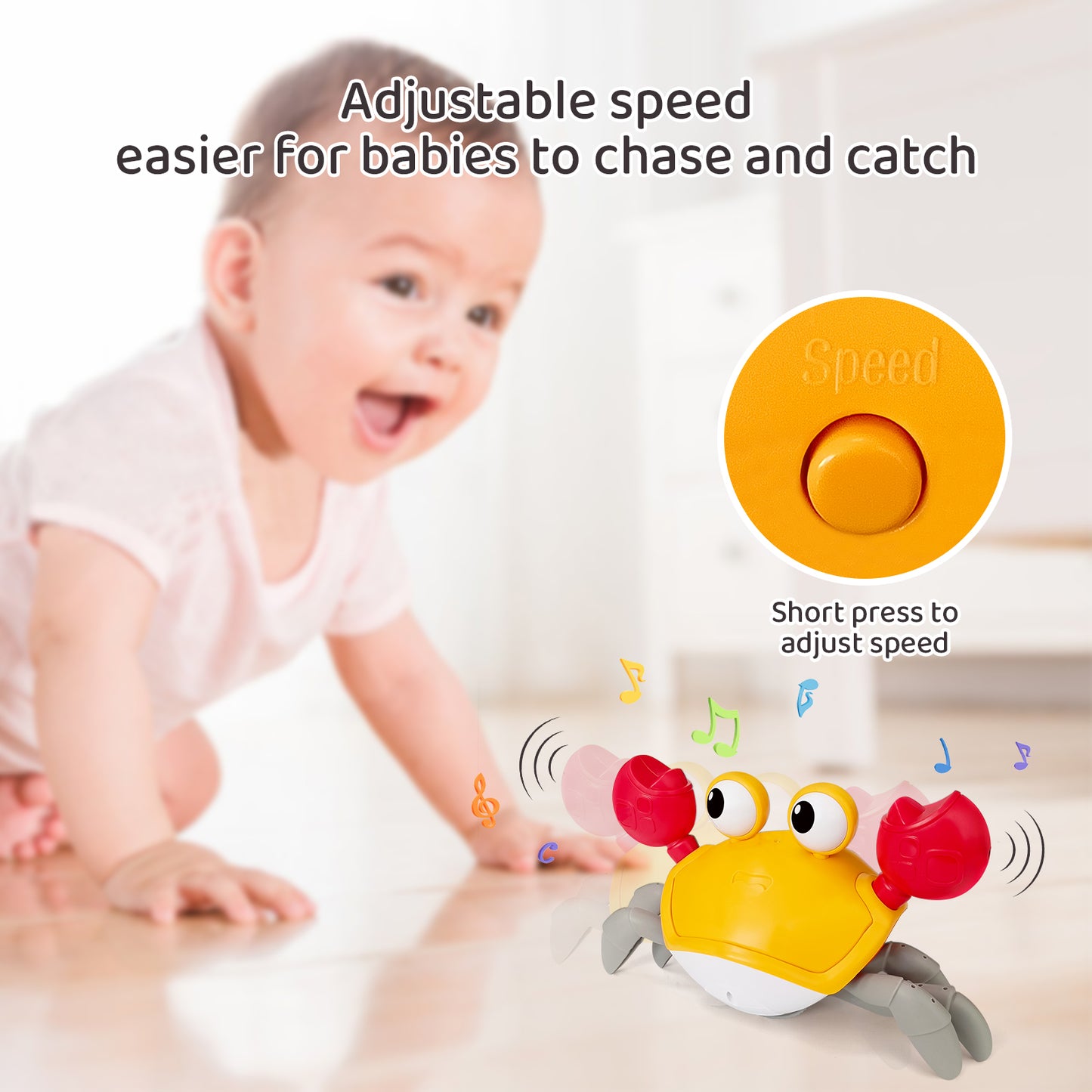 Induction Electric Crab Toy