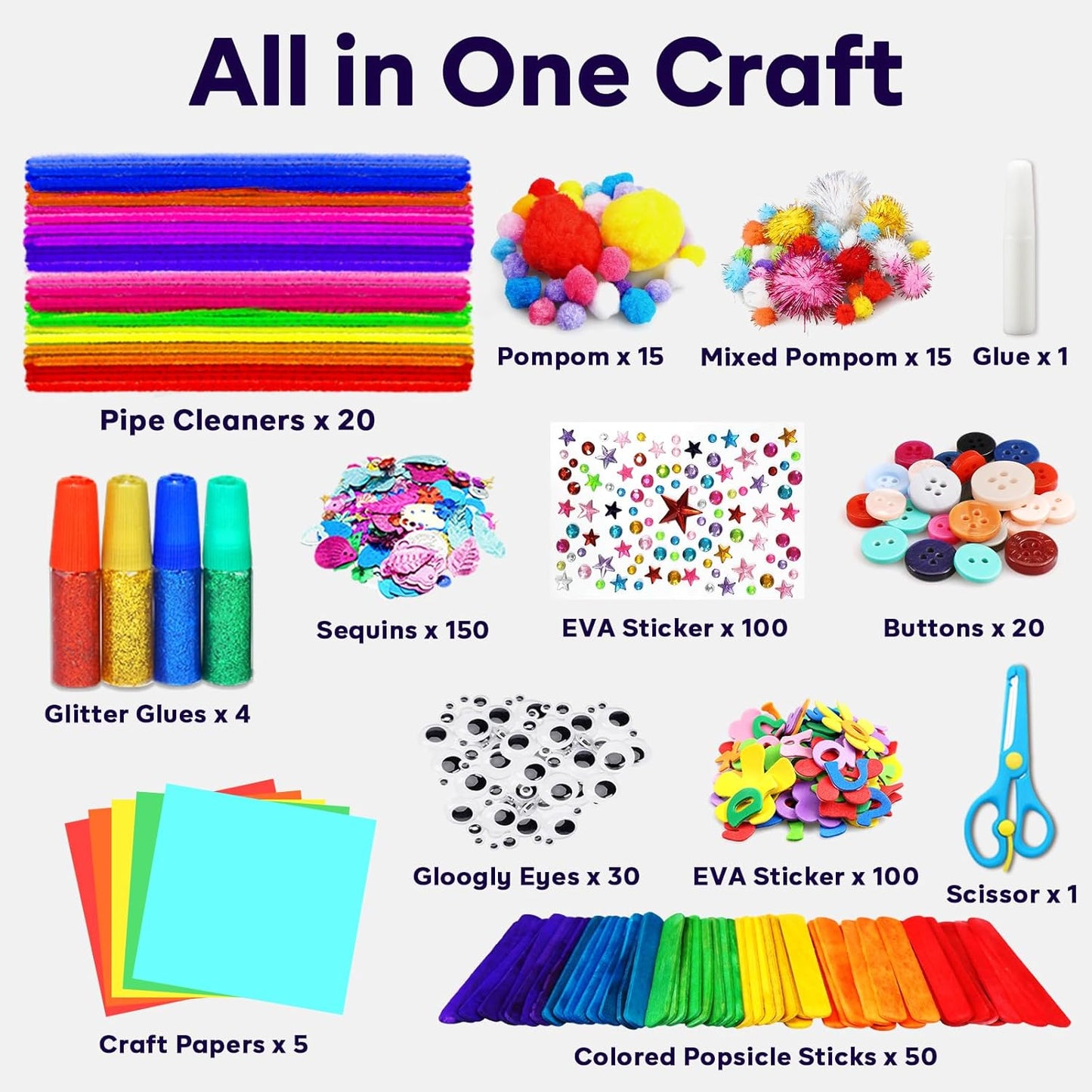 All-in-One Arts & Crafts Jar