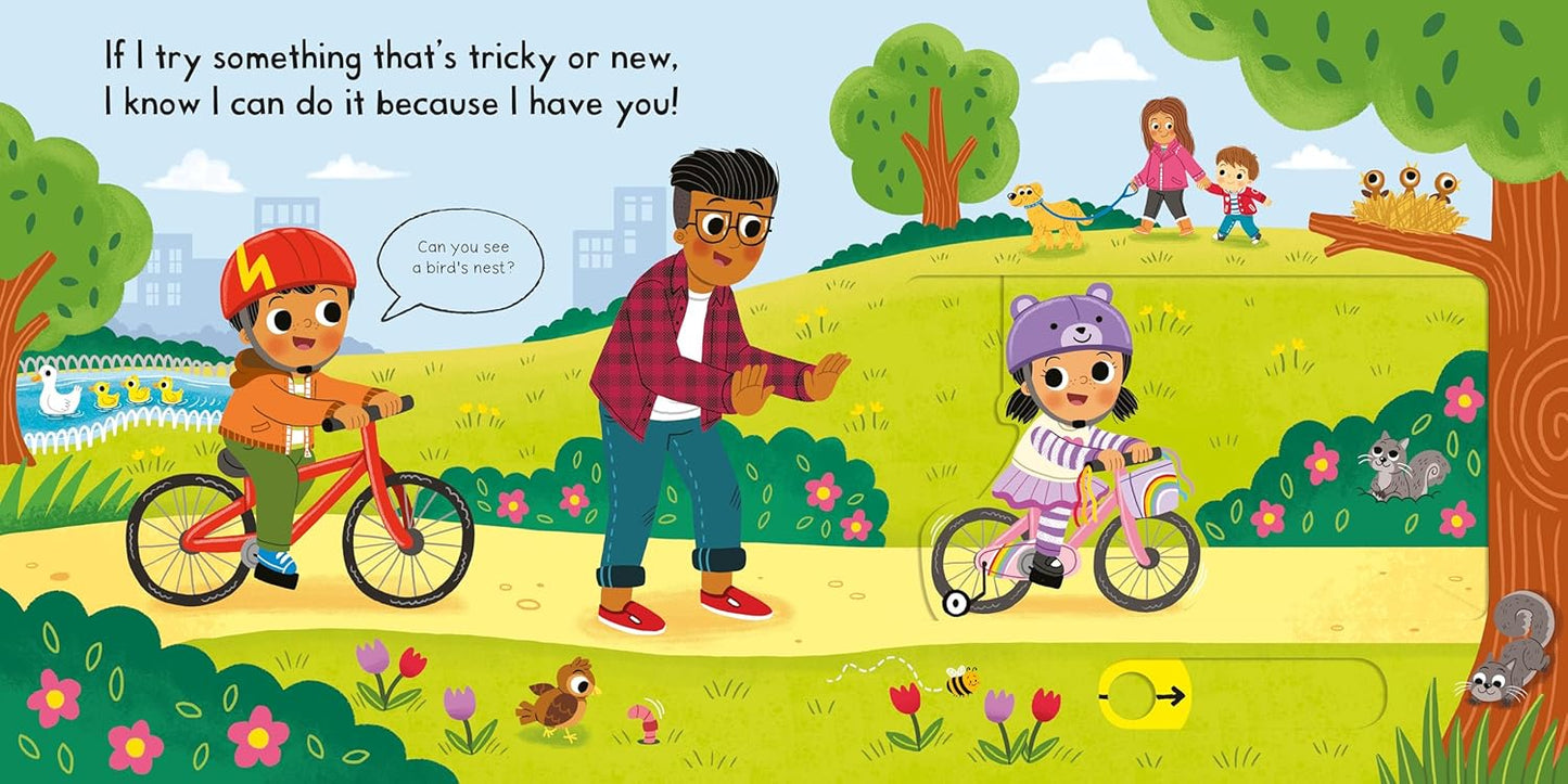 Busy Book: I Love My Daddy | Push Pull Slide Interactive Board Book for Toddlers