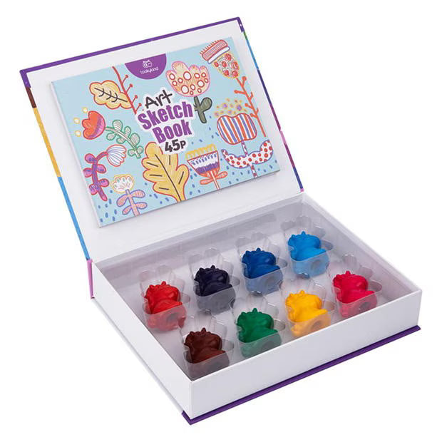 Art Plastic Crayon Paint Kit