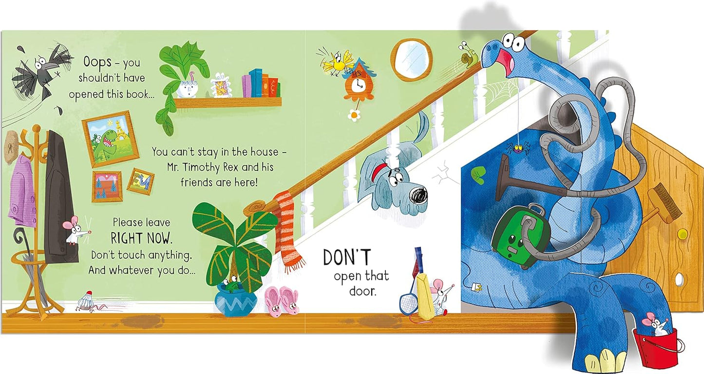 Who Let The Dinosaurs Out Pop Up (Boardbook)