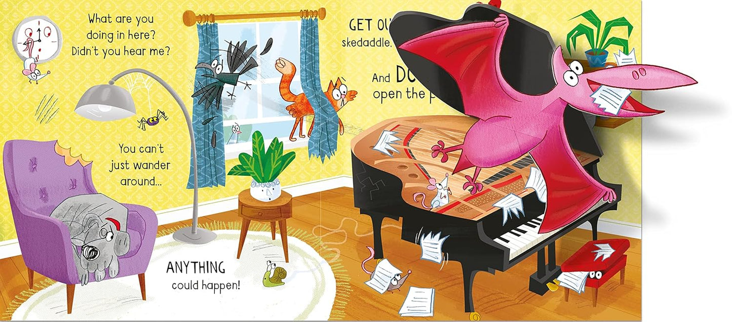 Who Let The Dinosaurs Out Pop Up (Boardbook)