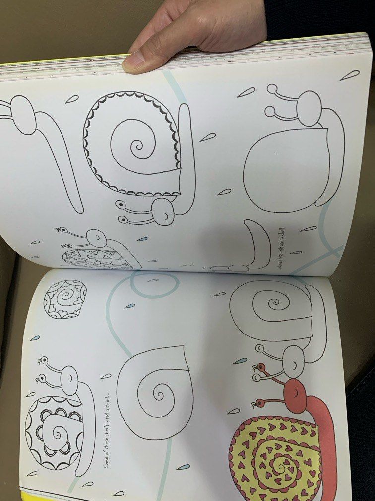 Usborne Drawing Coloring Doodling Books – Set of 3