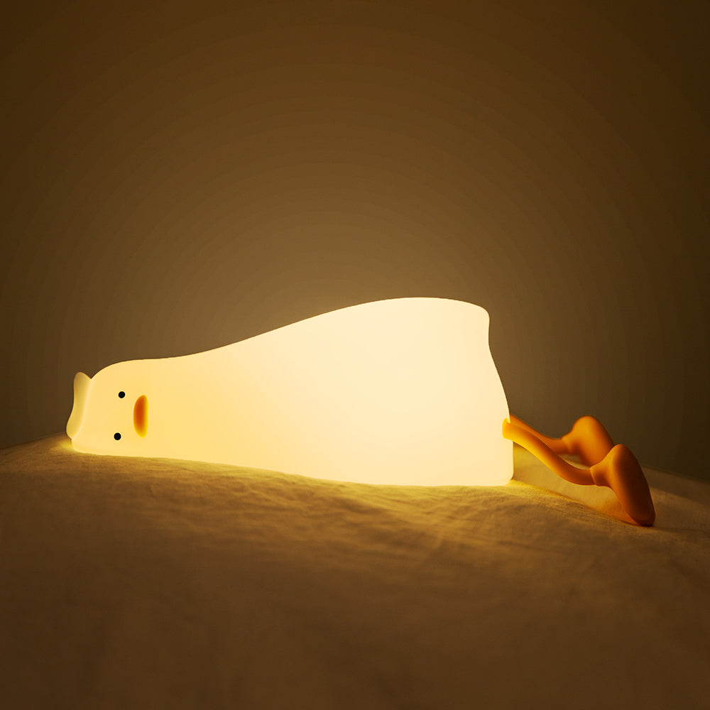 Duck-Shaped Rechargeable Night Light for Kids