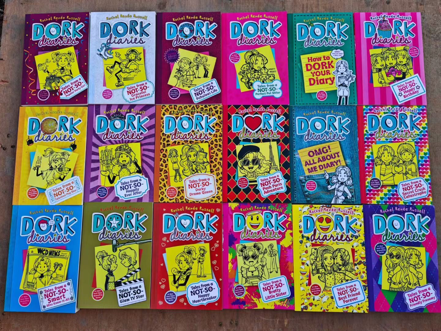Dork Diaries 18 Book Set | Tween Diary Series for Girls | Kids