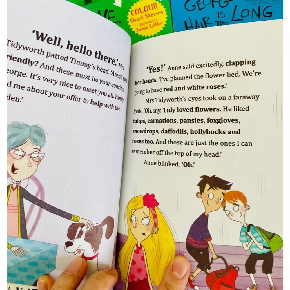 The Famous Five Adventures In Full Color By Enid Byton (Paperback)