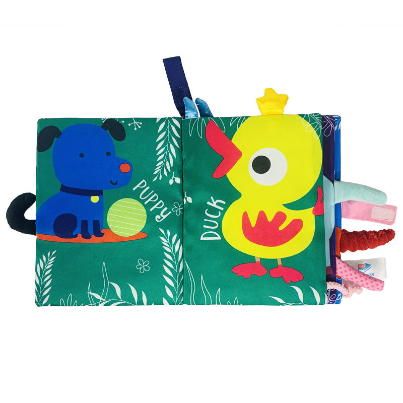 Farm Fun Soft Cloth Book – Sensory Book for Babies