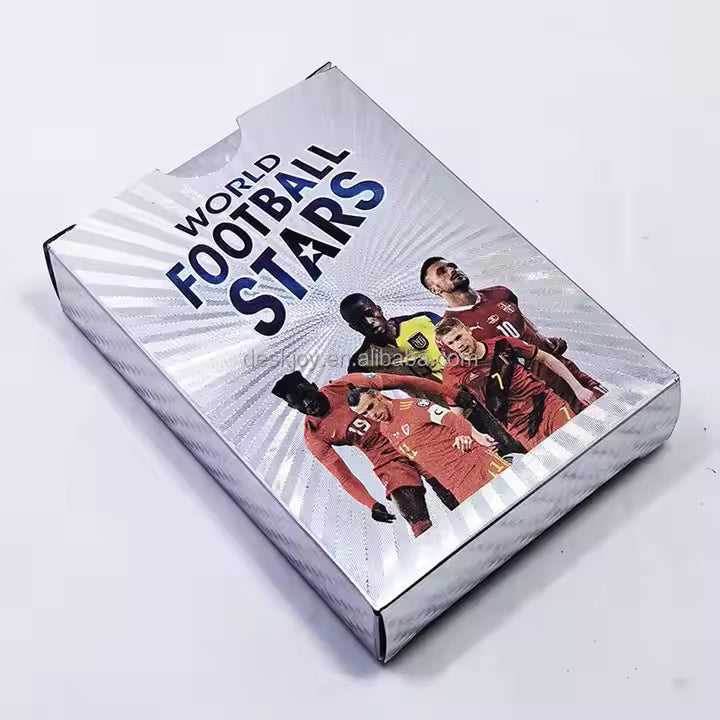 55PCS Football Star Cards Kenya – Gold, Silver & Black Limited Edition