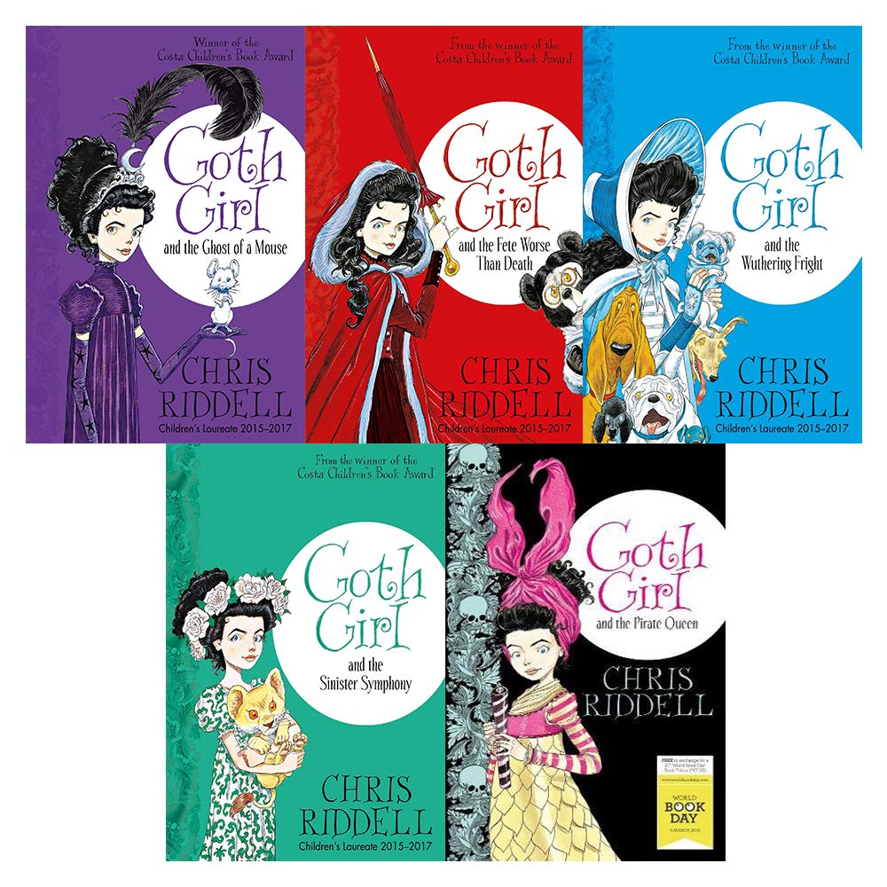 Goth Girl Books Collection by Chris Riddell
