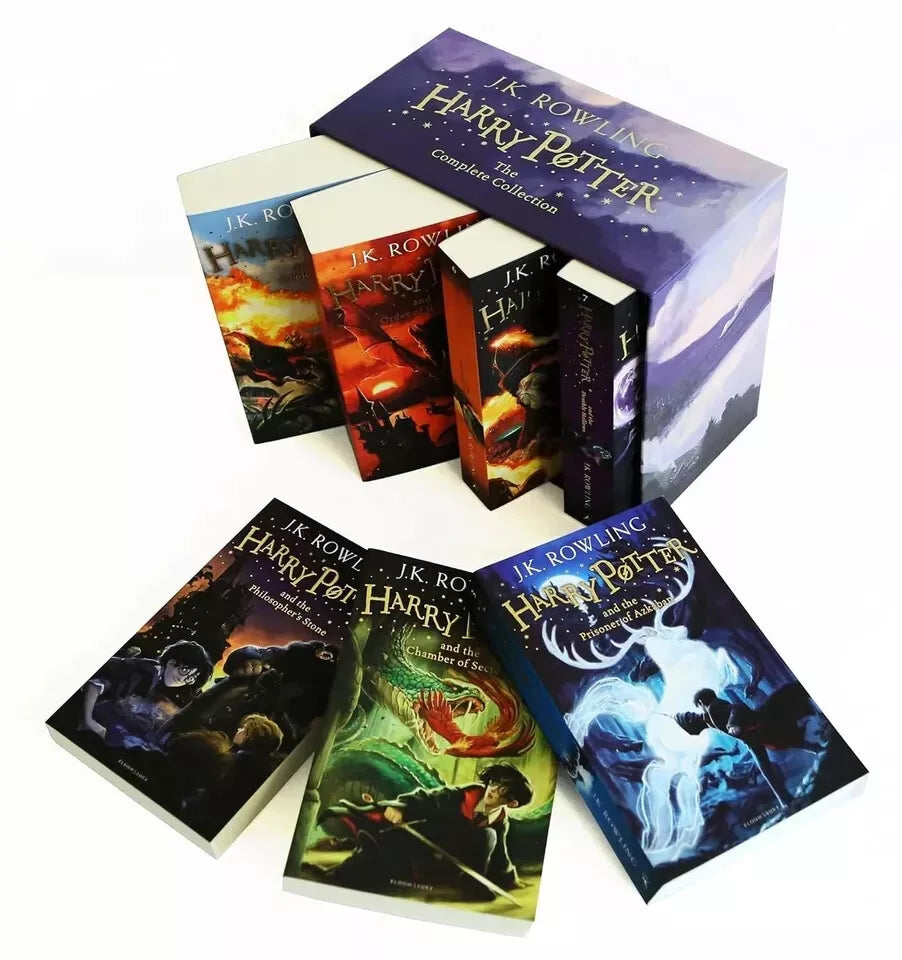 Harry Potter Collection 8 books in Box Set - Paperback