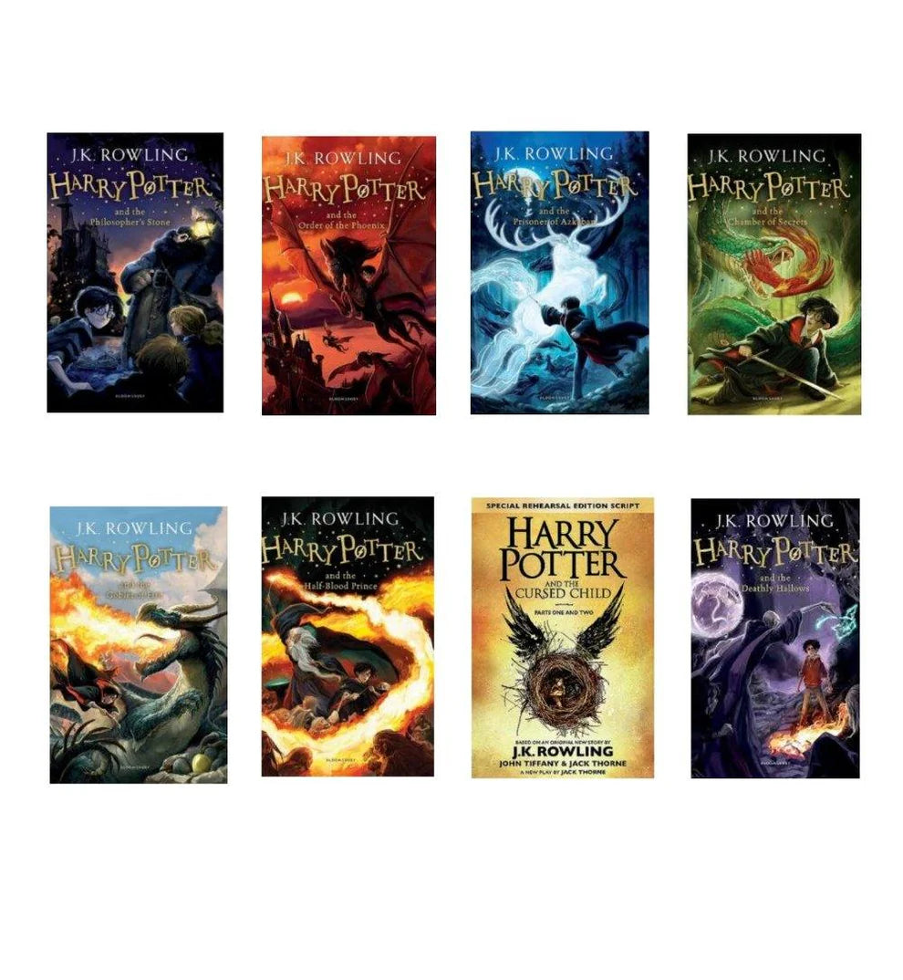 Harry Potter Collection 8 books in Box Set - Paperback
