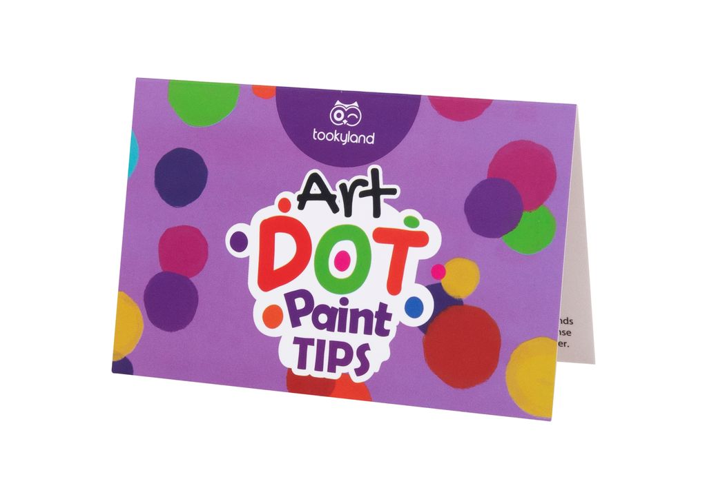 Dot Paint Kit for Kids – 2-in-1 with Coloring Book & 6 Colors