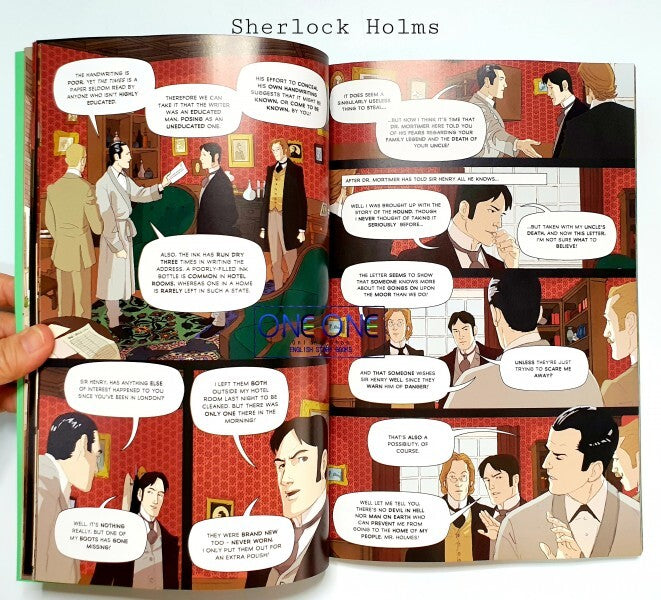 The Hound of the Baskervilles Usborne Graphic Illustrated
