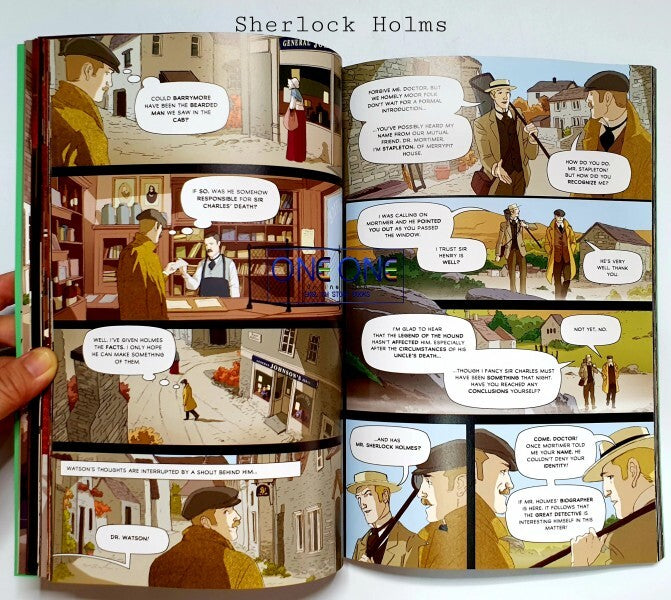 The Hound of the Baskervilles Usborne Graphic Illustrated