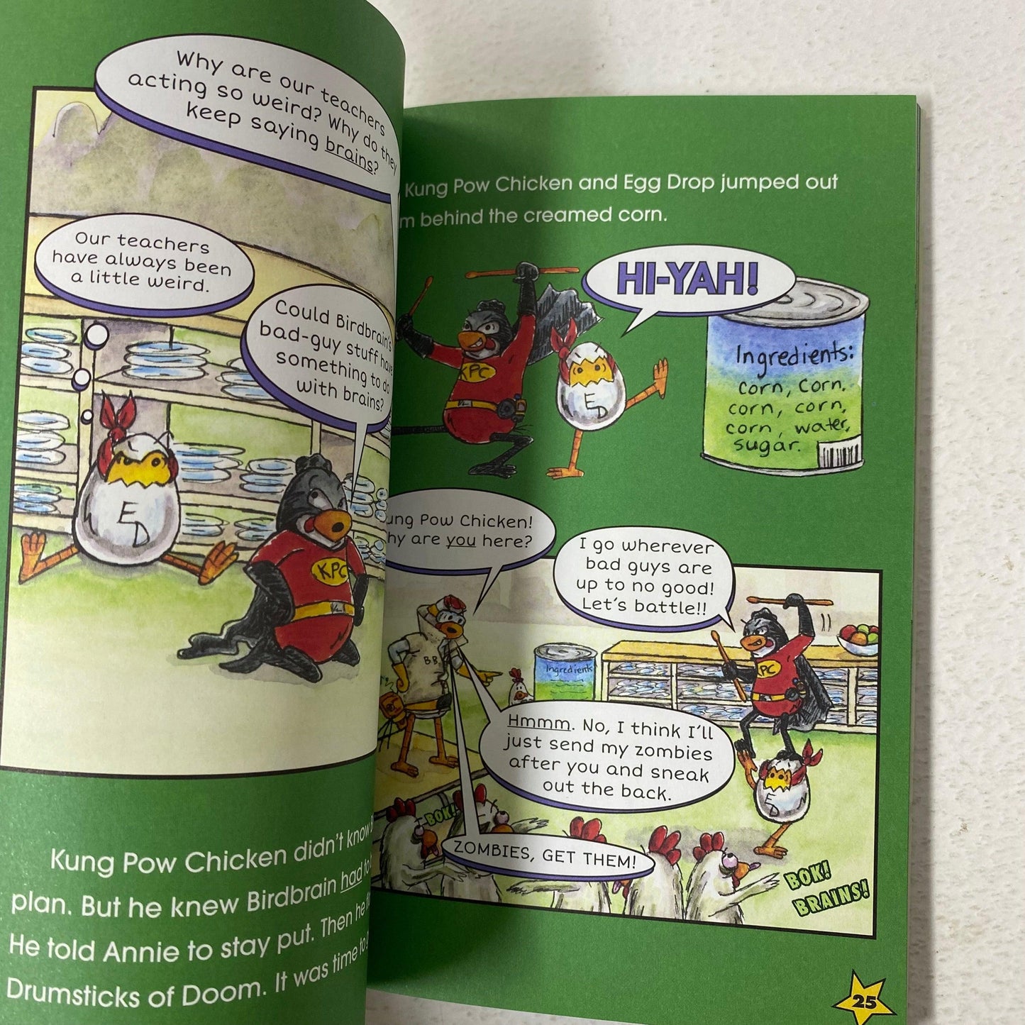 Kung Pow Chicken Books Series