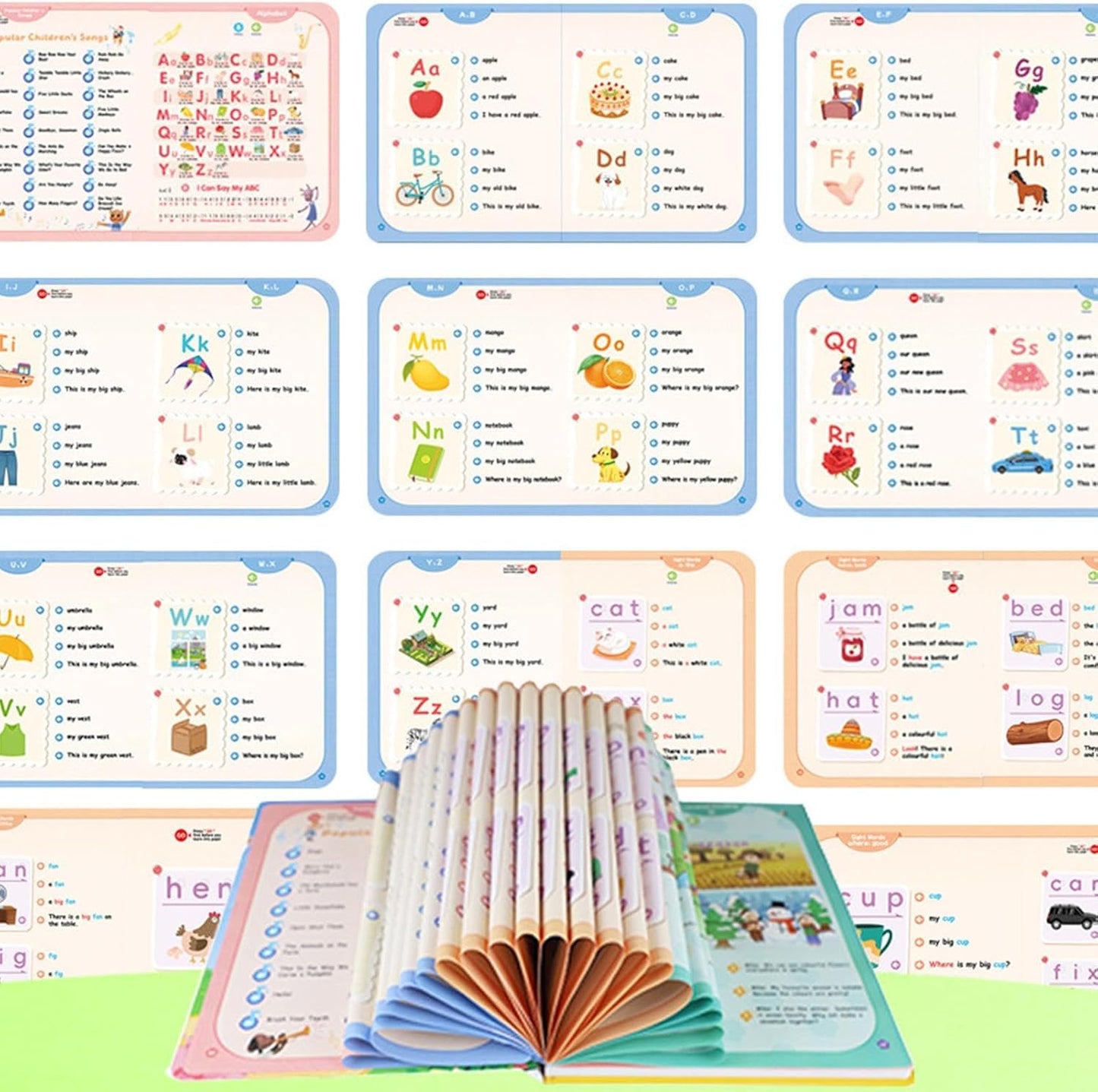 Leveled Reading Interactive Rechargeable Talking Sound Book – 17 Reading Stories