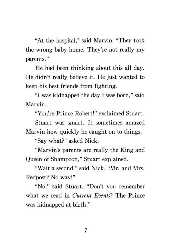 Marvin Redpost Series by Louis Sachar – Funny Chapter Books Set