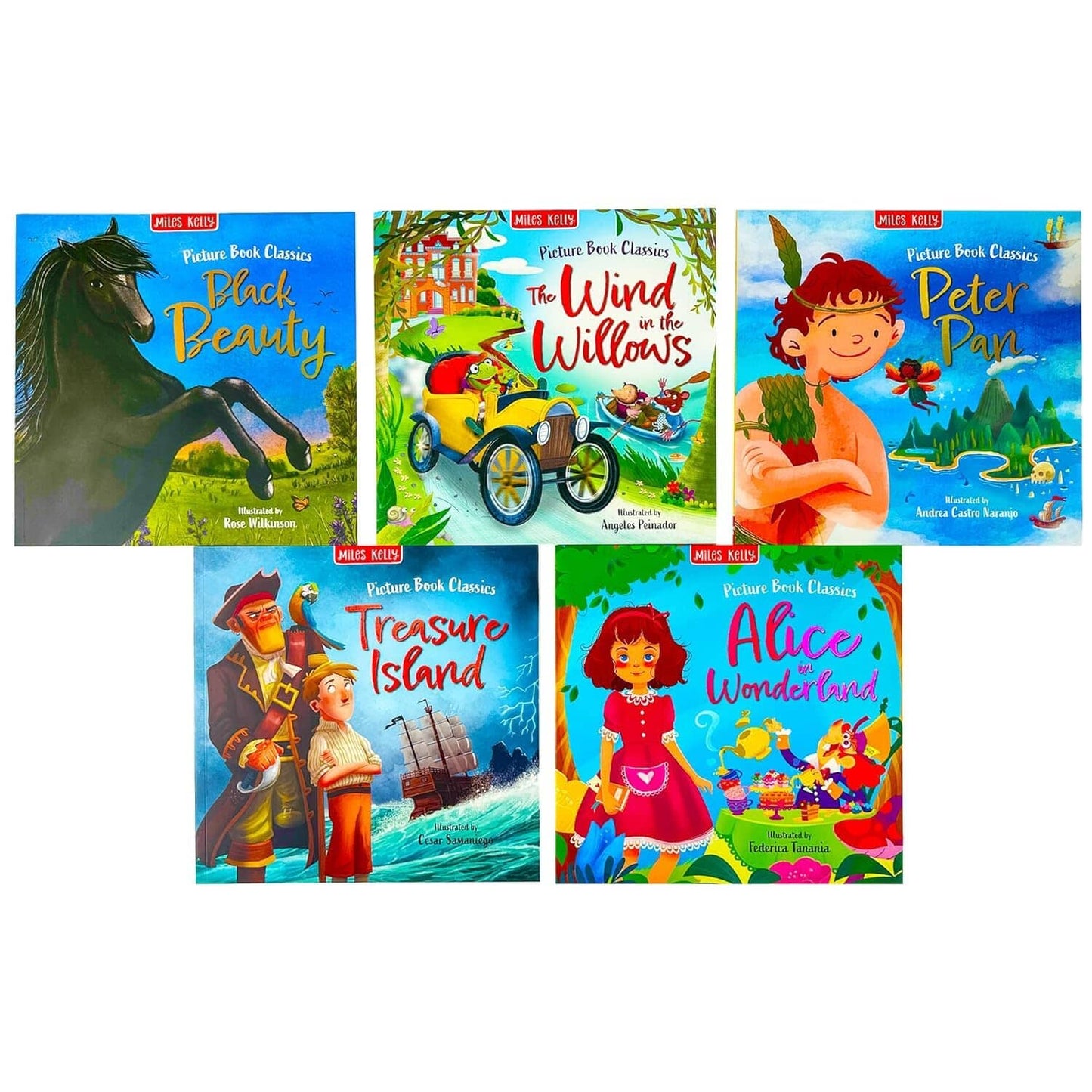 Children Classic Fairytale Bed Time Stories Adventure 10 Picture Books Collection Set - Age 3+ - Paperback