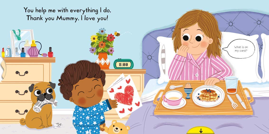 Busy Book: I Love My Mummy | Push Pull Slide Interactive Board Book for Toddlers