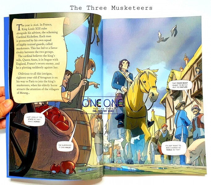 The Three Musketeers Usborne Graphic Illustrated