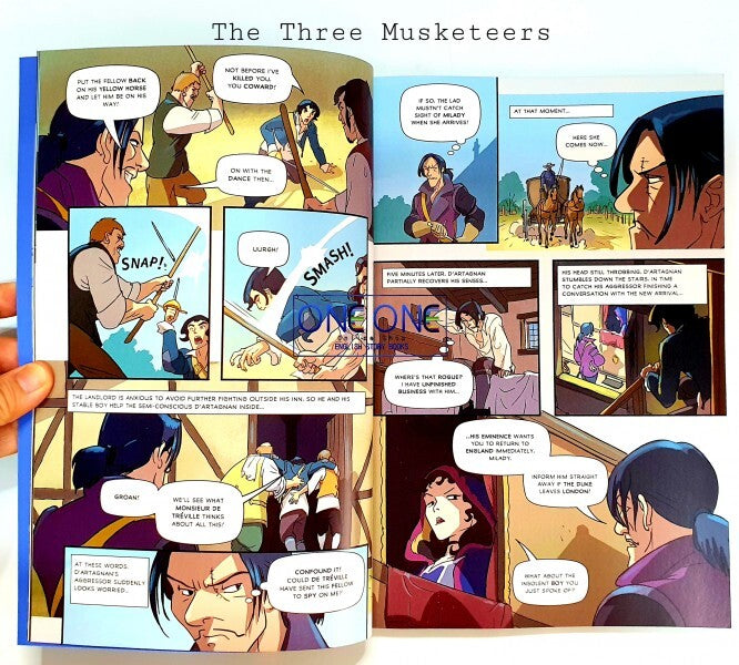The Three Musketeers Usborne Graphic Illustrated
