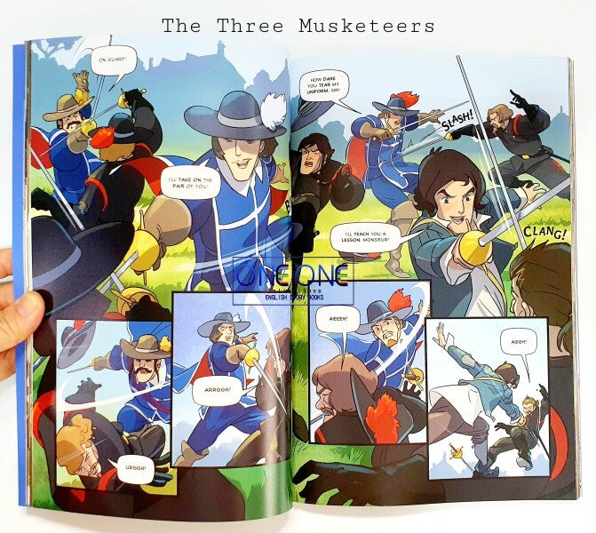 The Three Musketeers Usborne Graphic Illustrated
