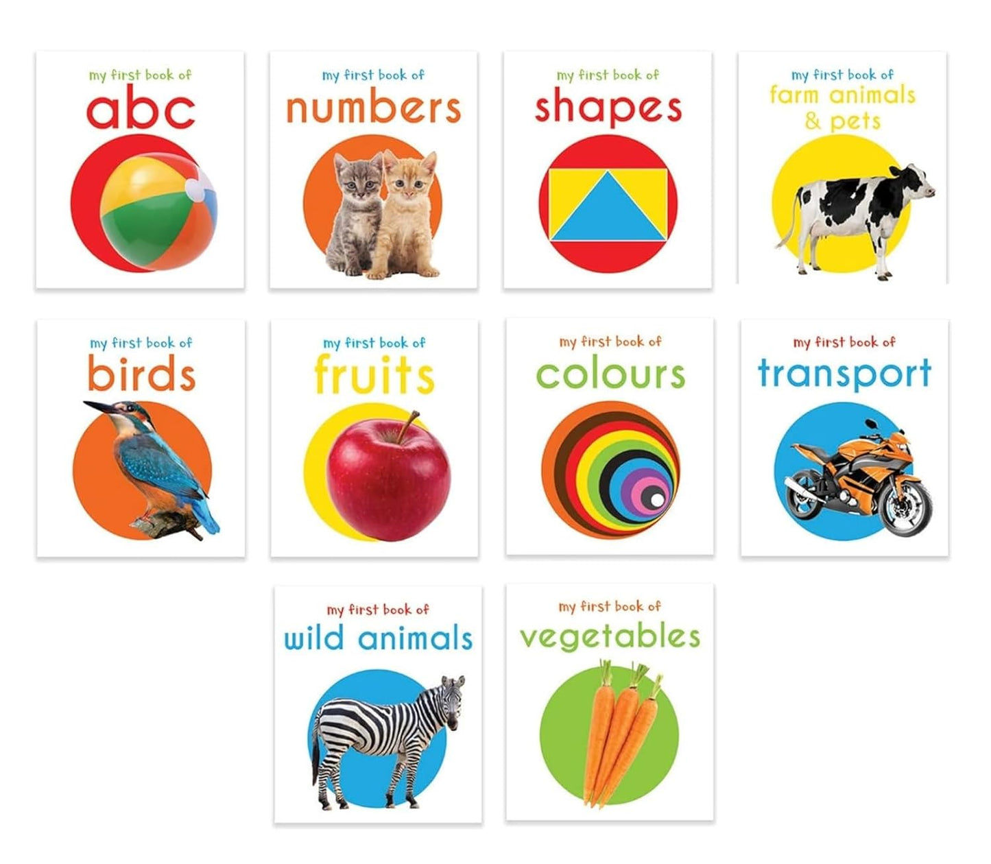 First Library Pack 1 (Boardbooks)